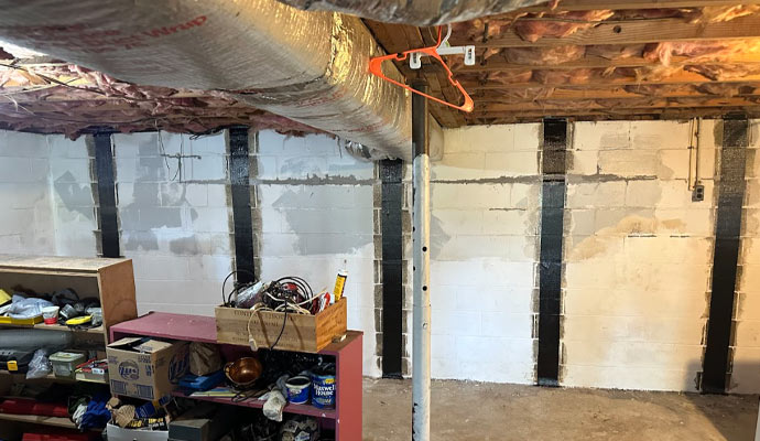 Foundation wall repair Foundation wall repair