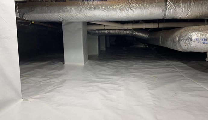 clean crawl space