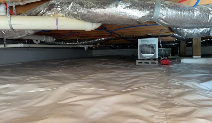 encapsulated crawl space