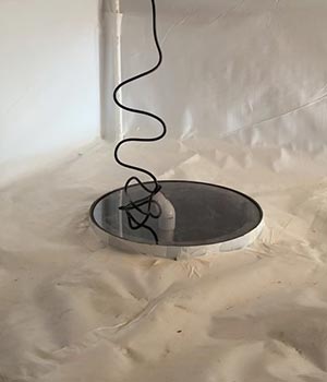 Replaced sump pump in basement Replaced sump pump in basement